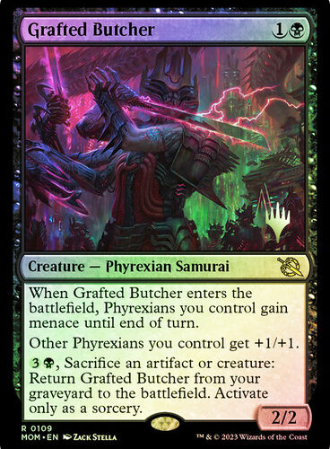 Grafted Butcher March of the Machine Promo Foil