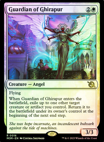 Guardian of Ghirapur March of the Machine Promo Foil