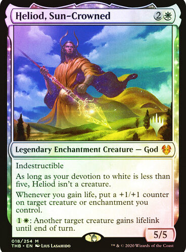 Heliod, Sun-Crowned Beyond Death Promo Foil