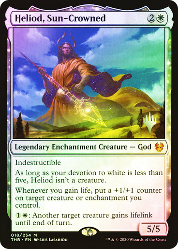 Heliod, Sun-Crowned Beyond Death Promo Foil