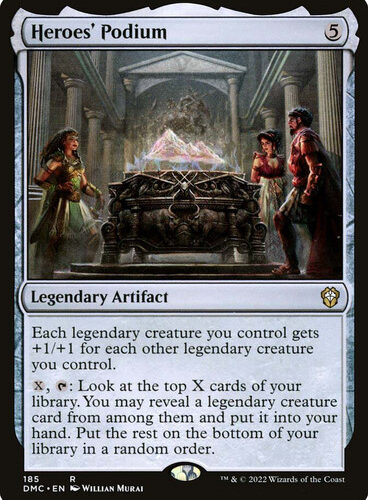 Heroes' Podium Dominaria United Commander