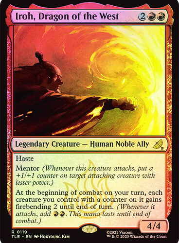 Iroh, Dragon of the West Avatar: The Last Airbender Eternal Foil