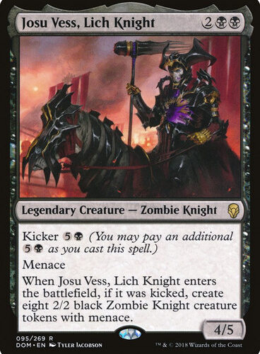Josu Vess, Lich Knight Dominaria