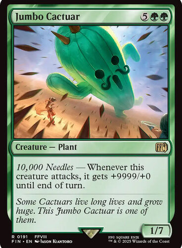Jumbo Cactuar FINAL FANTASY