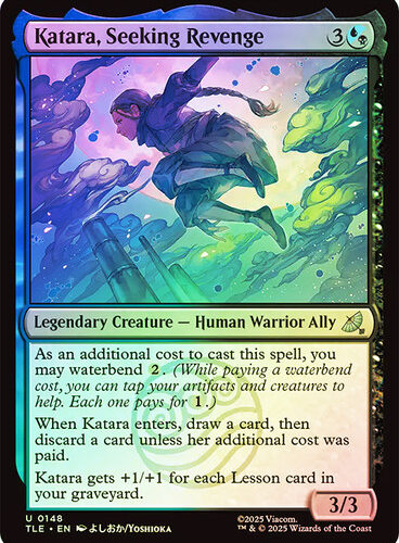 Katara, Seeking Revenge Avatar: The Last Airbender Eternal Foil