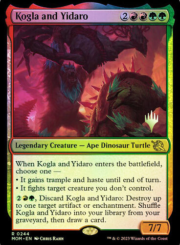 Kogla and Yidaro March of the Machine Promo Foil