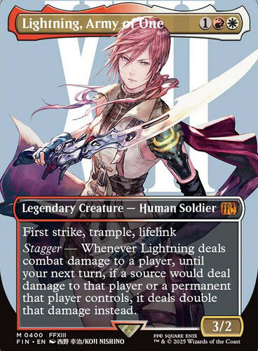 Lightning, Army of One