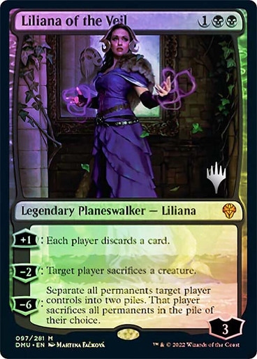 Liliana of the Veil Dominaria United Promo Foil