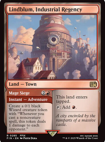 Lindblum, Industrial Regency // Mage Siege FINAL FANTASY