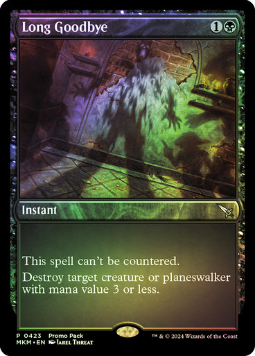 Long Goodbye Murders at Karlov Manor Promo Foil