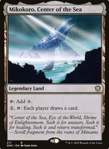 Mikokoro, Center of the Sea Dominaria United Commander