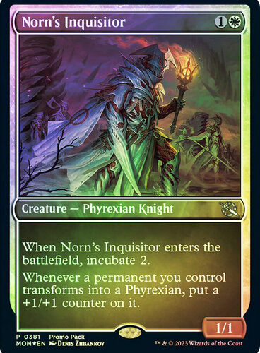 NornsInquisitor381__62368 Norn's Inquisitor March of the Machine Promo Foil