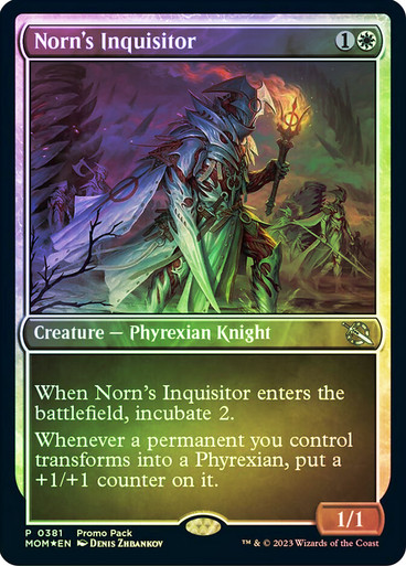 Norn's Inquisitor March of the Machine Promo Foil