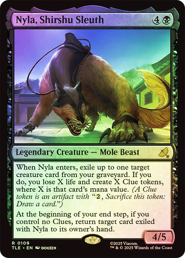 Nyla, Shirshu Sleuth Avatar: The Last Airbender Eternal Foil