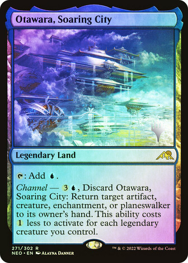 Otawara, Soaring City (Promo) (Kamigawa: Neon Dynasty) Version en Español Foil