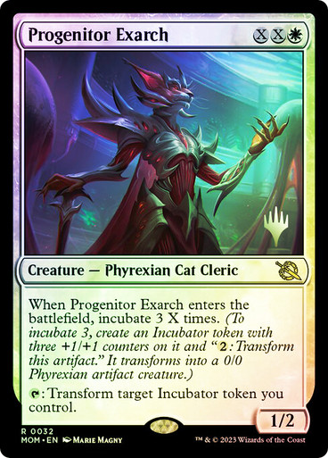 Progenitor Exarch March of the Machine Promo Foil