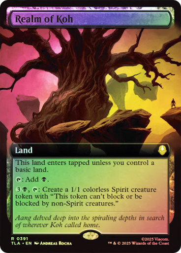 Realm of Koh Avatar: The Last Airbender Foil