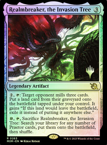 Realmbreaker, the Invasion Tree March of the Machine Promo Foil