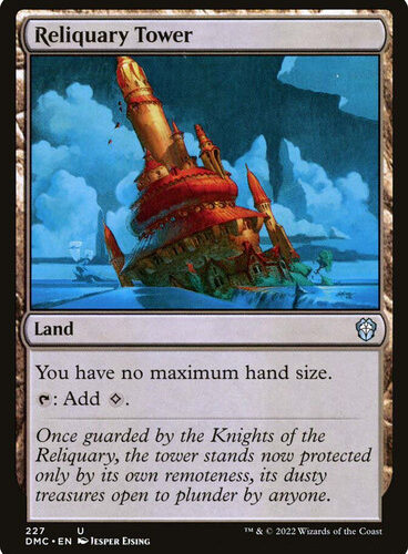 ReliquaryTower__23098 (1) Reliquary Tower Dominaria United Commander