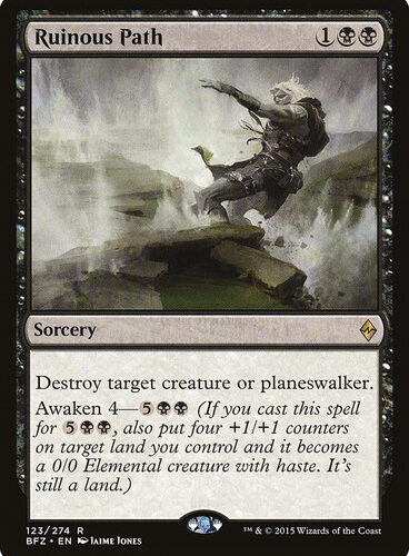 Ruinous Path Battle for Zendikar