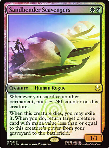 Sandbender Scavengers Avatar: The Last Airbender Foil