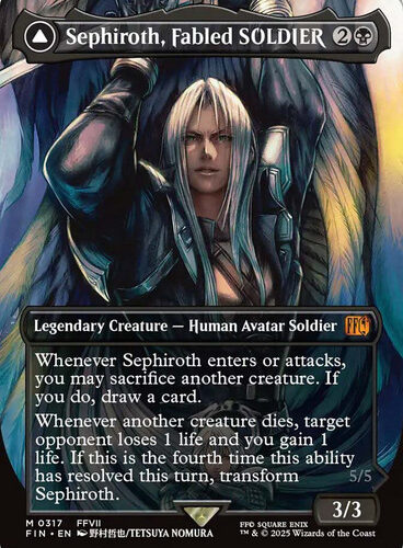 Sephiroth, Fabled SOLDIER