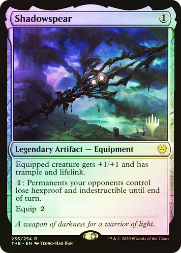 Shadowspear (Promo) (Theros Beyond Death) Foil  Version en Español