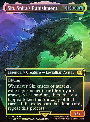 Sin, Spira's Punishment FINAL FANTASY Foil