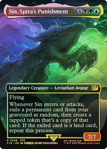 Sin, Spira's Punishment FINAL FANTASY Foil