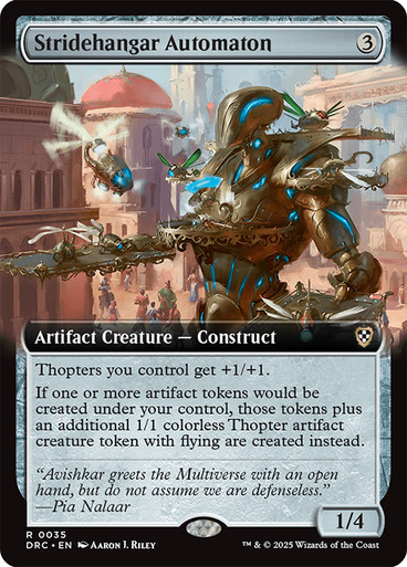 Stridehangar Automaton Aetherdrift Commander