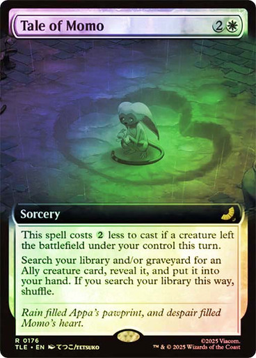 Tale of Momo Avatar: The Last Airbender Eternal Foil