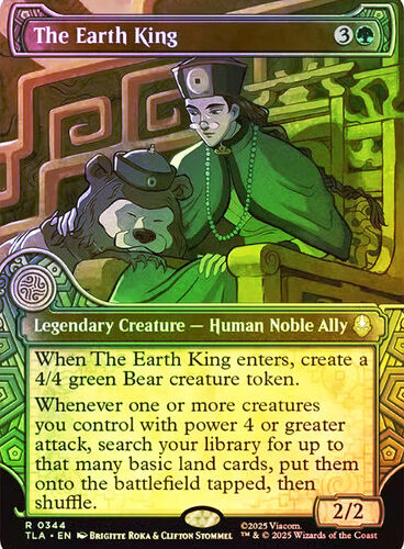 The Earth King Avatar: The Last Airbender Foil