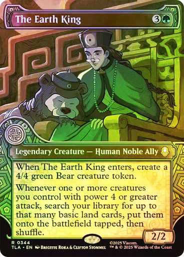 The Earth King Avatar: The Last Airbender Foil