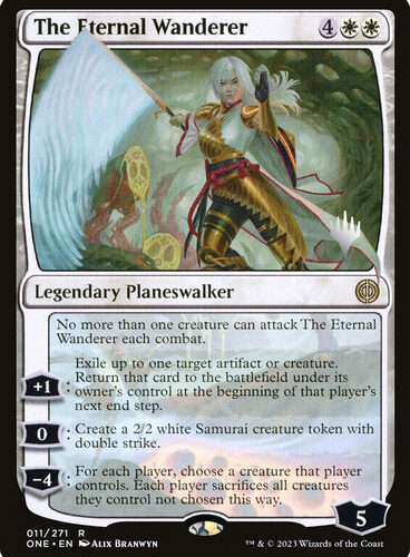 The Eternal Wanderer Phyrexia: All Will Be One Promo Non-foil