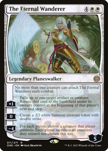 The Eternal Wanderer Phyrexia: All Will Be One Promo Non-foil