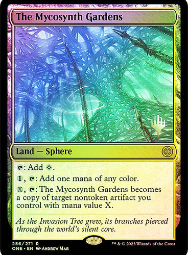 The Mycosynth Gardens Phyrexia: All Will Be One Promo Foil