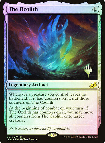 The Ozolith koria: Lair of Behemoths Promo Foil Version en Español