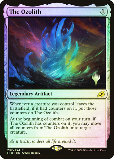 The Ozolith koria: Lair of Behemoths Promo Foil Version en Español