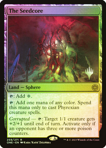 The Seedcore Phyrexia: All Will Be One Promo Foil