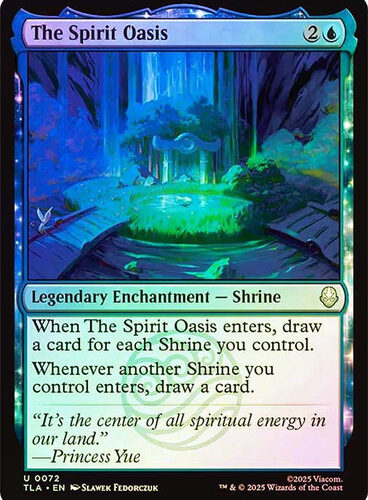 The Spirit Oasis Avatar: The Last Airbender Foil