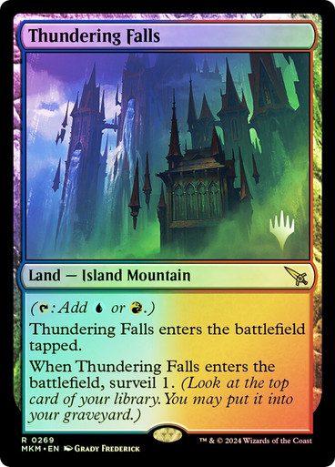 Thundering Falls Murders at Karlov Manor Promo Foil Version en Español