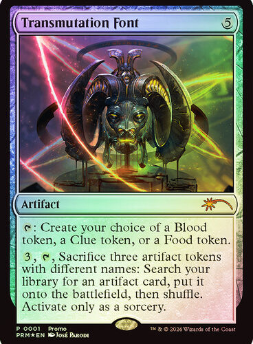 Transmutation Font (Bring-a-Friend) Promo Foil