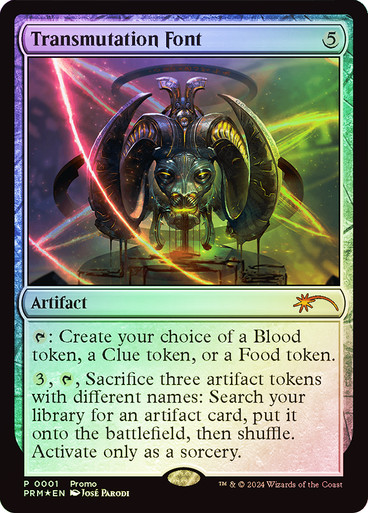 Transmutation Font (Bring-a-Friend) Promo Foil