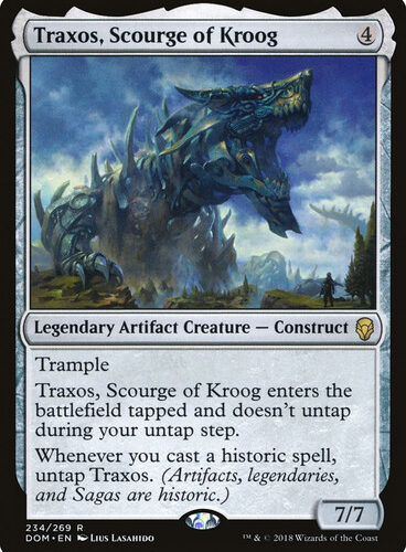 Traxos, Scourge of Kroog Dominaria
