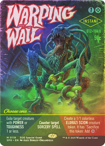 Warping Wail Special Guests Foil