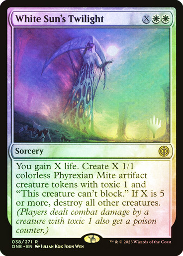 White Sun's Twilight Phyrexia: All Will Be One Promo