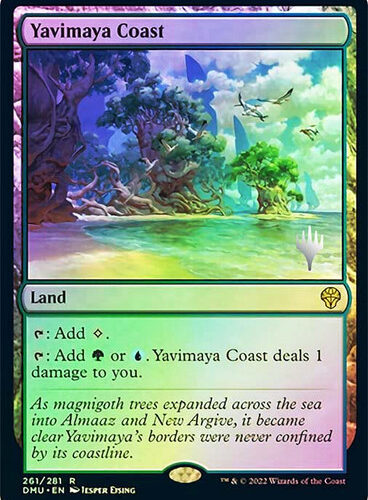 Yavimaya Coast (Promo Pack) (Dominaria United) Promo Foil