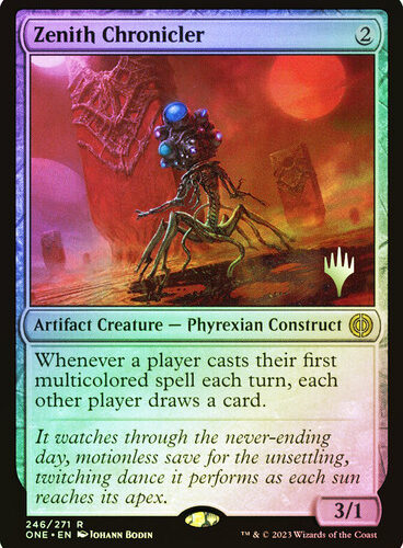 Zenith Chronicler Phyrexia: All Will Be One Promo Foil Version en Español