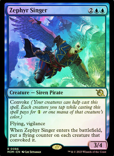Zephyr Singer March of the Machine Promo Foil