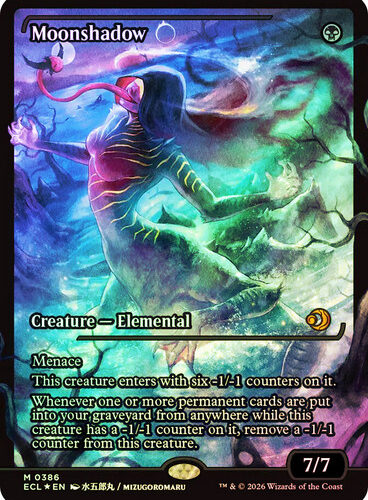 Moonshadow Lorwyn Eclipsed Foil Showcase